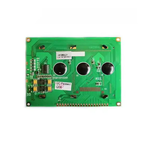 12864 COB COG STN Graphic LCD Module 128x64 Green Mono Dot Matrix LCM Display