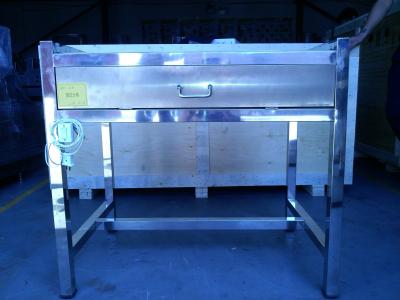 Máquina de inspección de cápsulas de gel blando 304 SUS con vidrio esmerilado