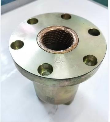 Silvery Kalmar Forklift Parts Lock Sleeve Steel Easy Installation Non Damaging