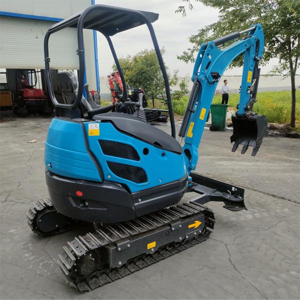 CE EPA Euro5 2.5 Ton 2500KG Mini Hydraulic Excavator Crawler Long Lifespan