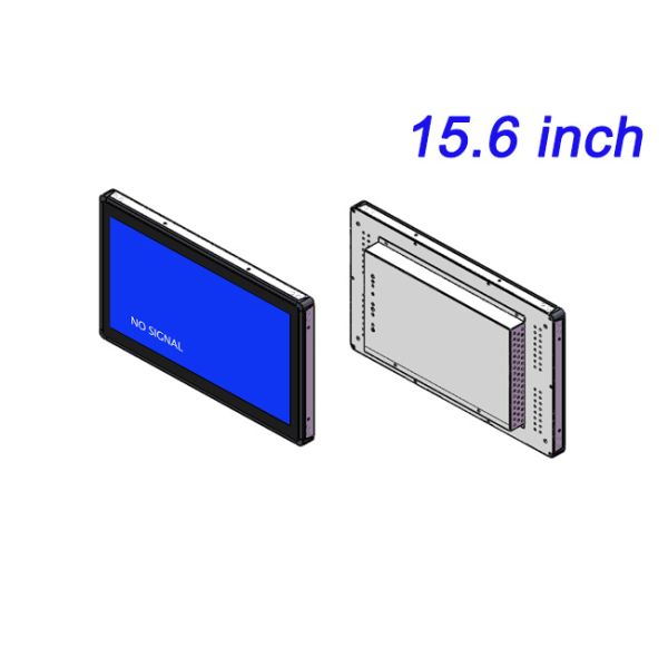 15.6-inch Embedded Commercial Affordable High-definition LCD Advertising Display Screen Manufacturer Customization