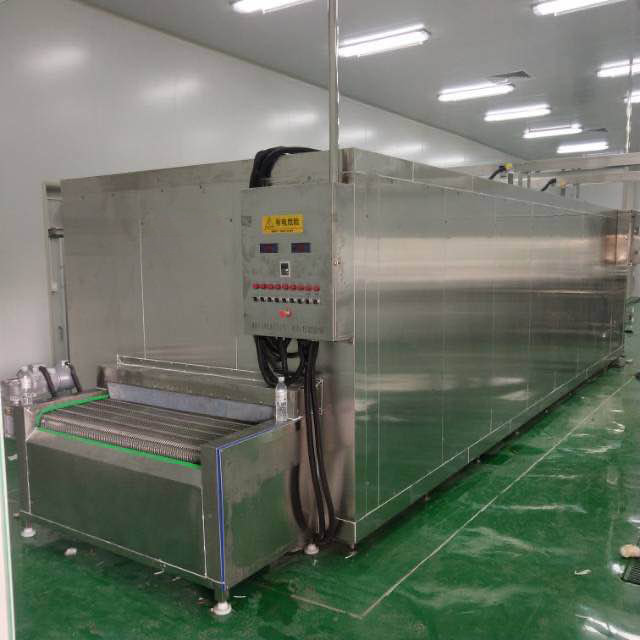 Морепродукты IQF Завод по переработке креветки Картофель Фри Фри Морозильная машина