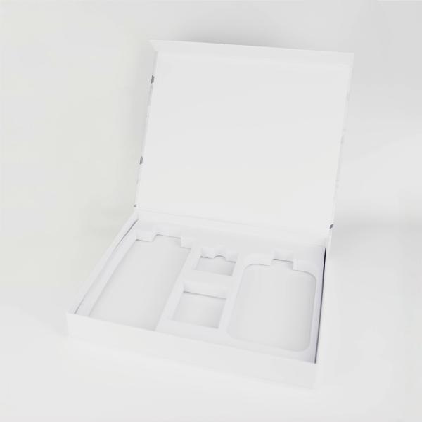 Skin Care Cream Cosmetics Product Gift Box Packaging Custom White EVA Magnet Packaging Box