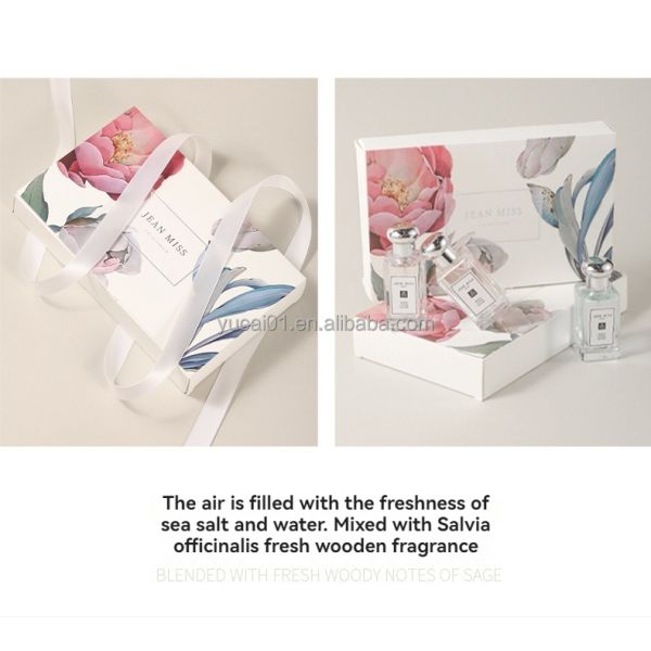 Floral Scented Eau de Toilette Gift Set for Student Girls 30ml 3-piece Vienna Perfume