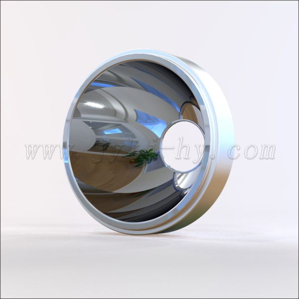 Custom Flashlight/Spotlight Aluminum Reflector Cup with 35*50mm Size and Durable Design