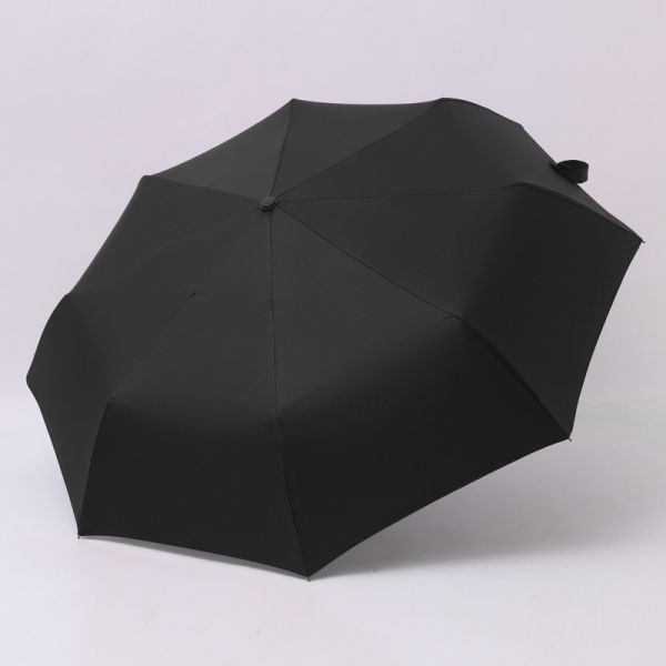 Umbrella Product 3 Folding 210T Polyester with ABS Plastic Handle and Waterproof Design