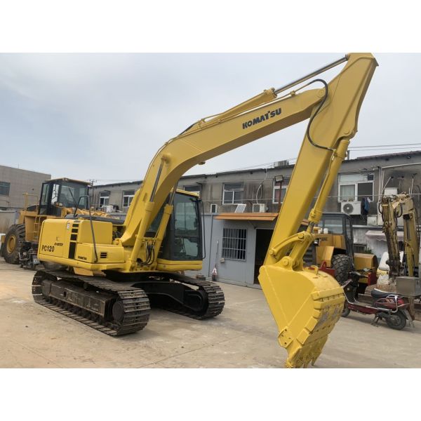 Type hydraulique excavatrice 12030KG PC120 - 6 de chenille de KOMATSU d'occasion