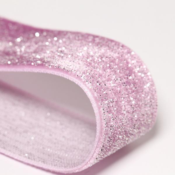 Shinny Glitter Silver Gold Velvet Ribbon 10mm-38mm Luxo Velvet Ribbon