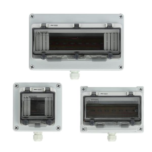Wall Mounted Electric Enclosure Plastic Switch Circuitbreaker Box IP67 Waterproof Outdoor 6 8 Way