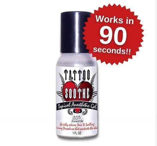 30g Bottle Soothe01 Numbing Gel Anesthetic Pain Relief for Tattoo and Permanent Makeup