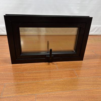 Fermeture thermique fenêtres suspendues en aluminium Produit personnalisé Double verre trempé