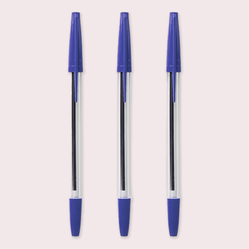 Wholesale Good Quality Office and School Stationary Fluently Writing 0.7mm Plastic Ballpoint Pen
