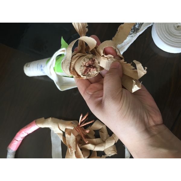 Flexible Insulated R182/C Paper Covered Medium Voltage Cable Copper Conductor for Transformers