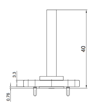 33-50GHz  WR-22  WAVEGUIDE LOAD VN-WGLD-3350-WR22
