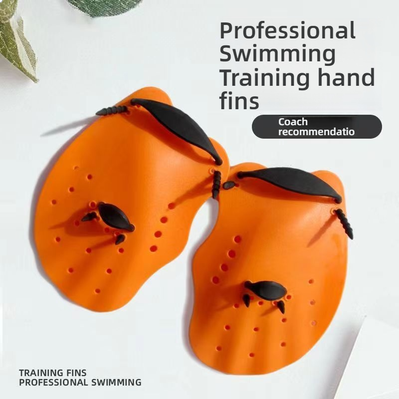 Professional Adult Silicone Swimming Fins Adjustable Anti Slip Freediving Flippers For Training