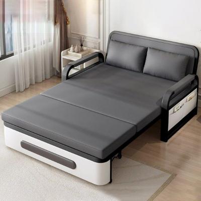 Téléscopique lit-sofa pliable multifonctionnel pour appartement chambre à coucher et hôtel