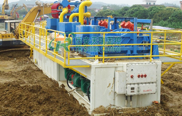 Рециркуляционная система грязи Trenchless HDD буровая работа буровой установки системы грязи 500ГПМ Тренчлесс горизонтальная дирекционная