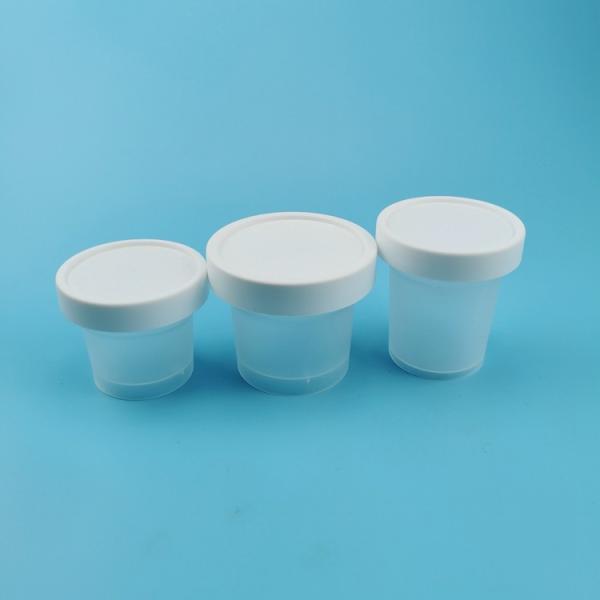 100ml Plastic Food Jars With Lid Forest Clear Ice Cream Yogart Container
