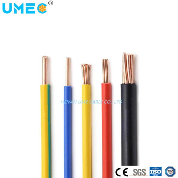 450/750V Electrical Wire Fire Proof Cable PVC Coated Wire 1.5mm 2.5mm 4mm BV Wire