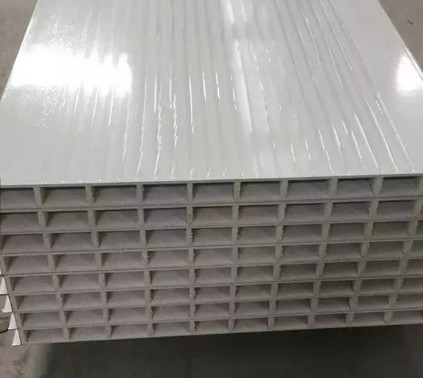 Color Steel Plate Glass Magnesium Board Fireproof Insulation Hollow Purification