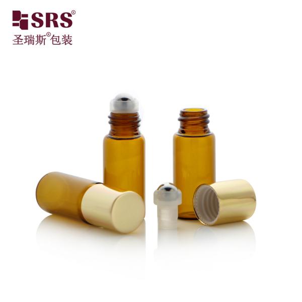 BLP-3ml Glass Tube Roll On Bottle No Leakage Easy to Clean Suitable for Different Oils