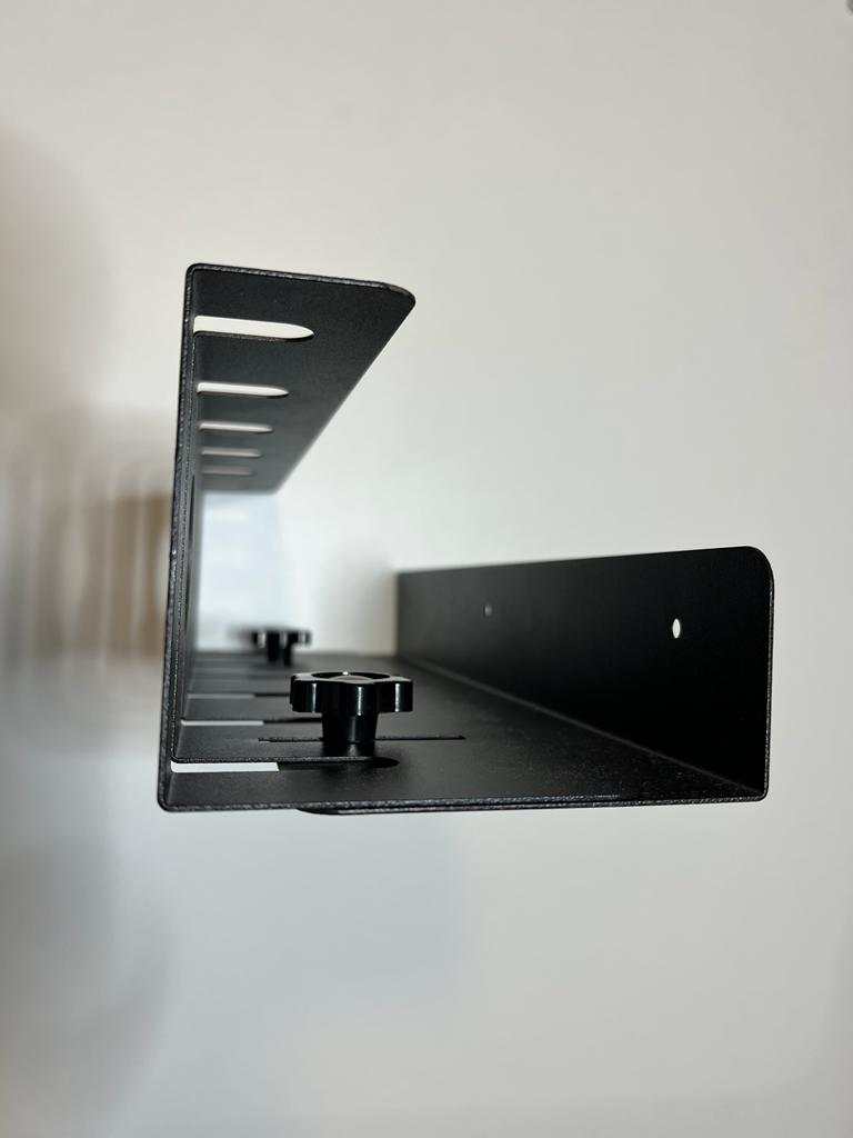 Домашний офис Столовой кабельный держатель 43 x 10 x 10 см с силовым покрытием из углеродистой стали