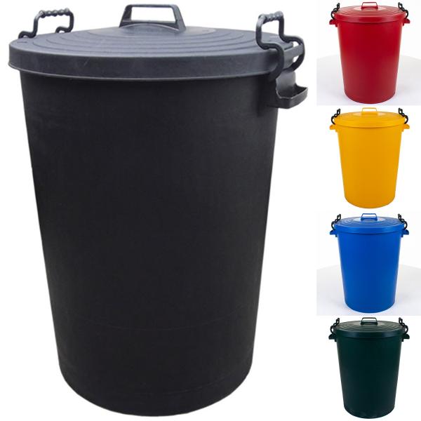 Sink Kitchen Pedal Standing Public Trash Can Round Pedal Bin with Lid