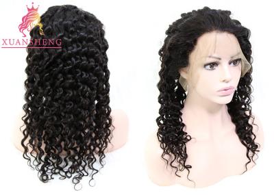 Virgin Brazilian Unprocessed Deep Wave Hair Full Swiss Lace Human Wigs