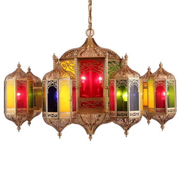 Mosque lighting design Chandelier Lamp Fixtures Restaurant Hotel Lighting (WH-DC-12)