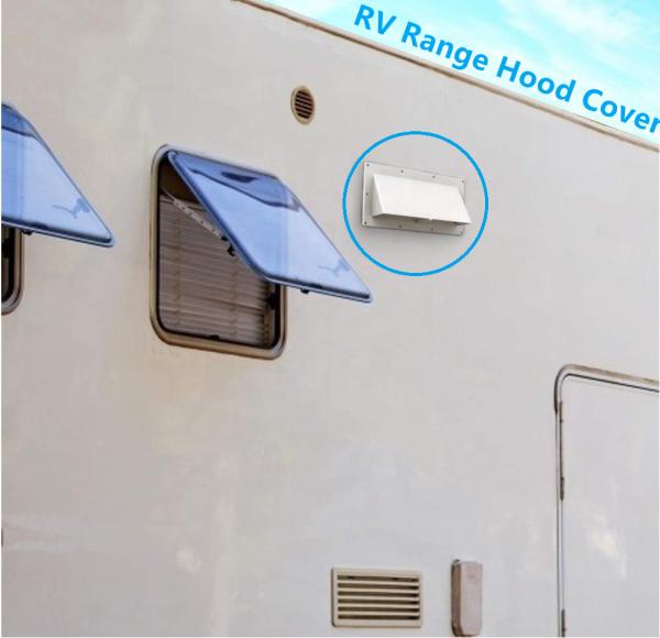 Camping RV Trailer Range Hood Fits Exterior Wall Vents