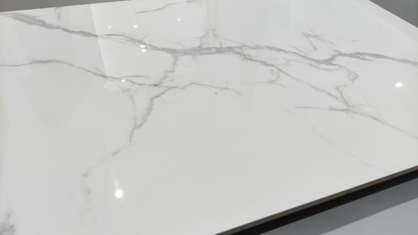 Acid Resistant Floor Tile Ceramic Porcelain White Marble Tile