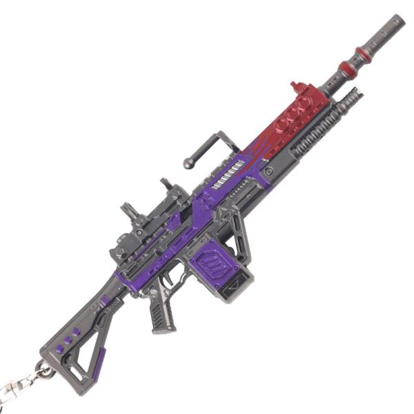 Apex Legends Devotion 16CM Gun Model Keychain Zinc Alloy Standard