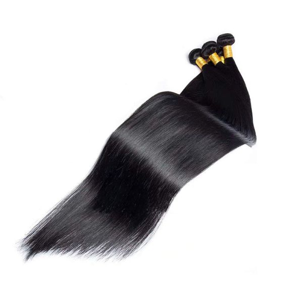 100% Top Human Hair Grade 10A Indian Hair Extensions Bundle Vendors Align Virgin Hair