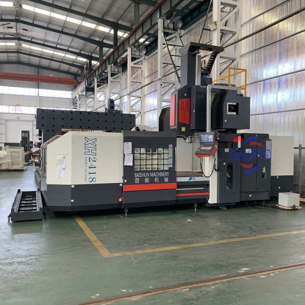XH2420 CNC Machining Center 2000x4000mm Table Metal Milling