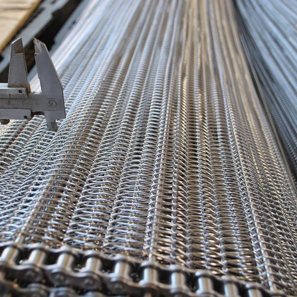 Mesh Conveyor Belt de aço inoxidável equilibrado tecido