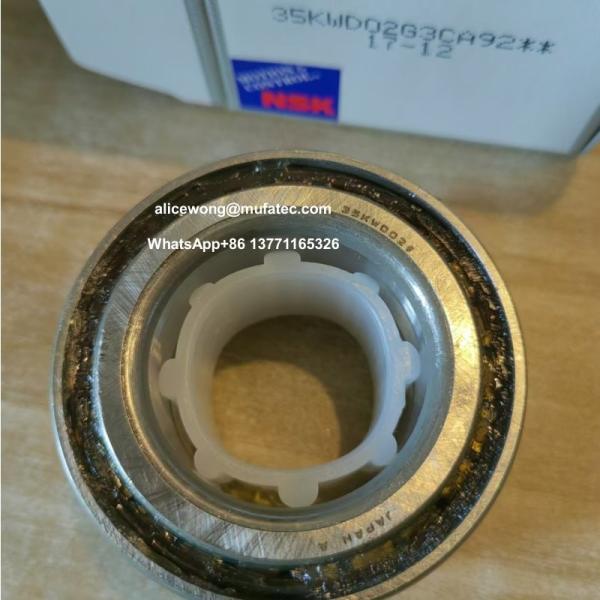 35KWD02 Rolamentos de eixo de roda de automóveis Rolamentos de rolos de fila dupla 35*60*32mm