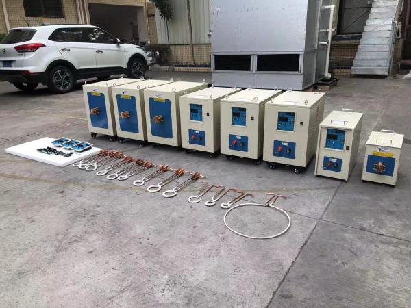 Fio em linha - calefator de indução industrial do recozimento de aço, tratamento térmico de indução 70KVA