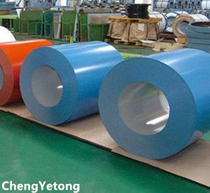 Various Color Coated Roofing Sheets / Profile Roofing Sheets For Bus Station Building