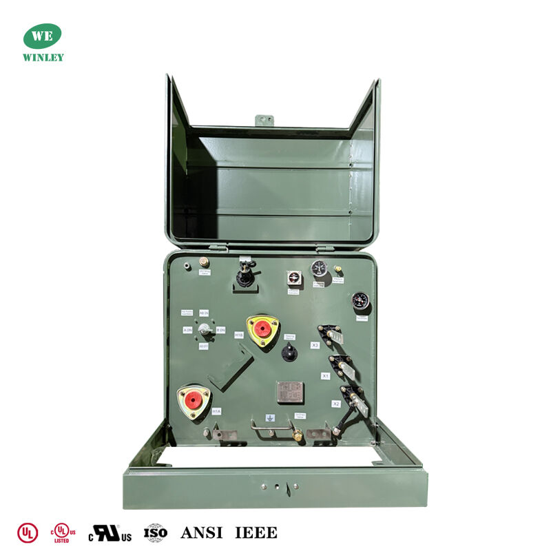 167kVA Single Phase 304L Stainless Steel Pad Mounted Transformer for 12.47kV Distribution