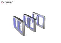 Torniquete de plata de Fastlane del torniquete de la puerta de velocidad con el lector de tarjetas y el código de Qr