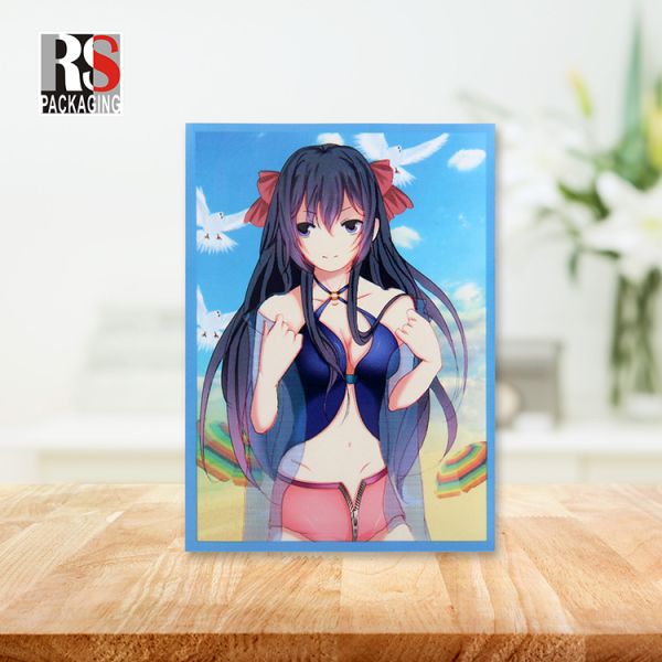 Опп Пластиковый Картон Жесткие Игровые Карточные Рукава Прозрачные Торговые Карты Пластиковые Рукава