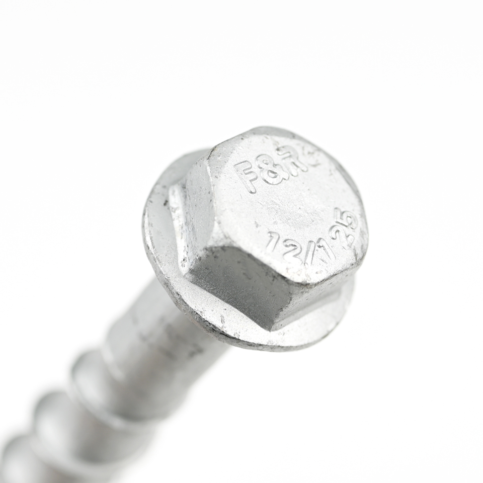 Бетонные винтовые болты M12, проверенные 100% QC, для закрепления бетонных стен и легкоразмерной стали