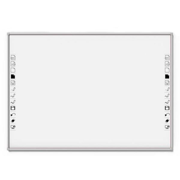 86 Inch Tempered Glass Smart Interactive Whiteboard with WiFi Bluetooth USB Connectivity for School and Conference