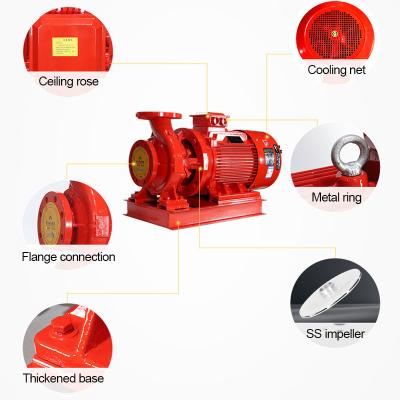 XBD Horizontal Single Stage Fire Pump Indoor Fire Hydrant Stabilizing Pump