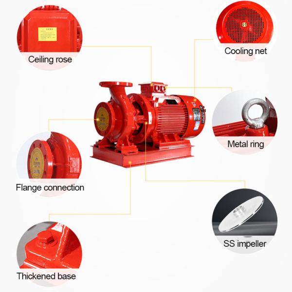 XBD Horizontal Single Stage Fire Pump Indoor Fire Hydrant Stabilizing Pump
