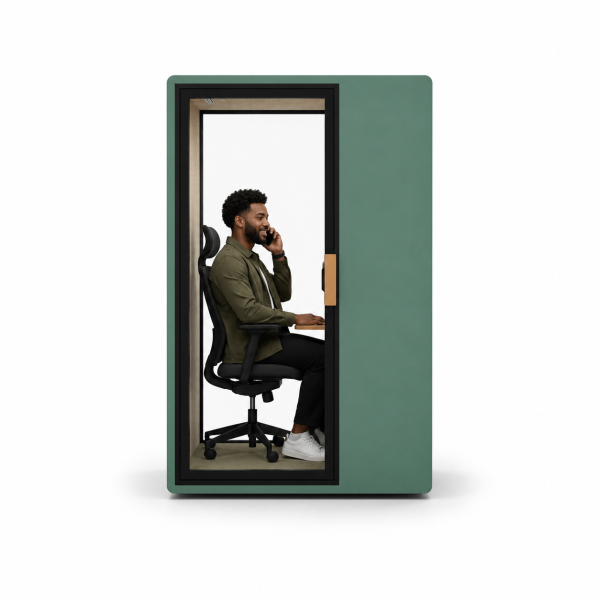 Prefab Frameless Glass Sound Proof Meeting Pods For Corporate Offices