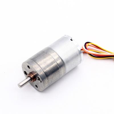 Вал мотора d шестерни Dc мотора 12v DC мотора уменьшения 12/24V ASLONG JGA25
