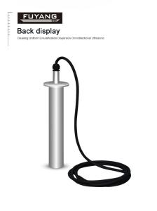 450W 40 quilohertz imergiu o comprimento ultrassônico SUS304 de aço inoxidável