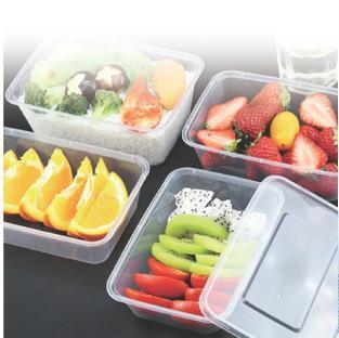 Transparent Plastic Bowl with Lids Keep Your Food Fresh and Secure in Various Sizes
