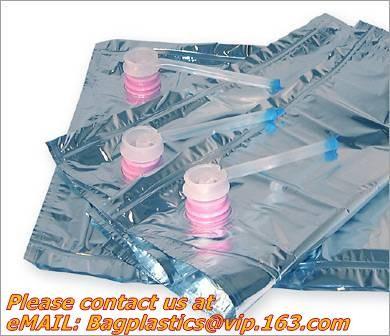 PVC Ice Bag, Wine Beer Gift Bags, Wine Bag, Drink Ice Bags, Portable Wine Bags Gel Ice Pack PVC Wine Cooler Bag With Han